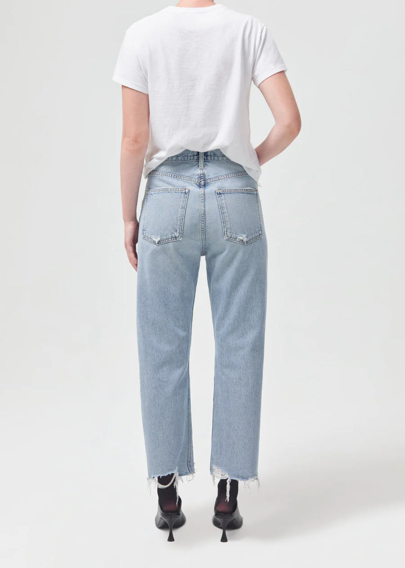 90's Crop Mid Rise Straight