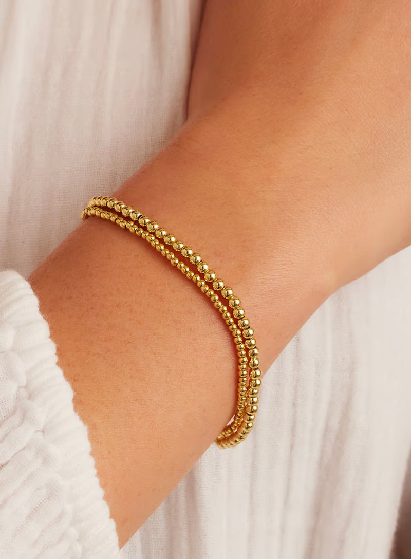 Poppy Gold bracelet set