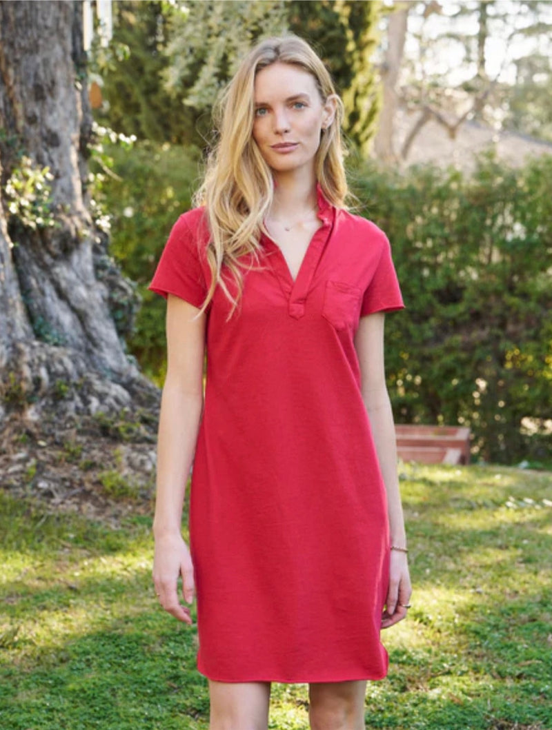 Lauren Polo Dress Red