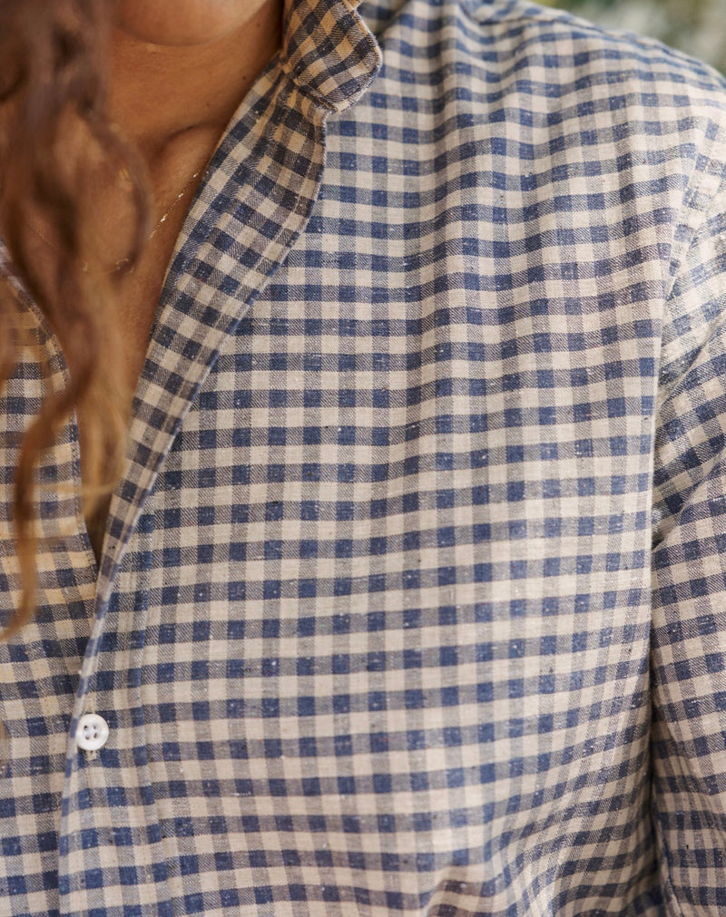 Hunter Step-Hem Shirtdress