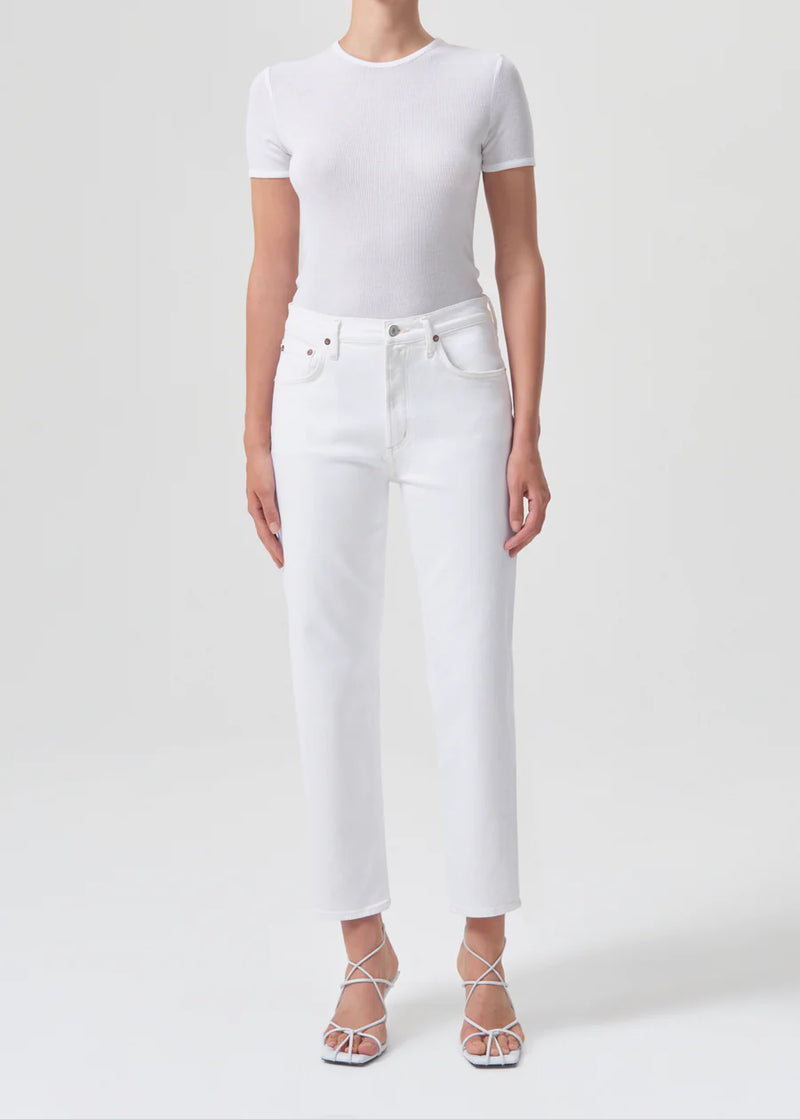 Kye Mid Rise Straight Crop