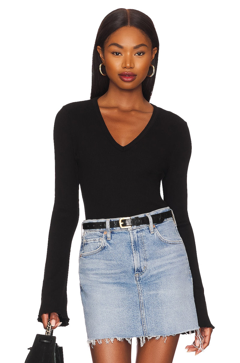 Anni V Neck Top